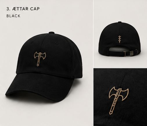 ÆTTAR Embroidery - Cap - Choose your Unique Rune