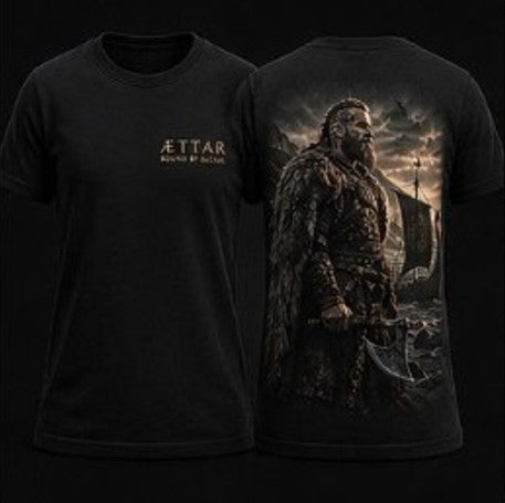 ÆTTAR Viking Print - Men's T-Shirt