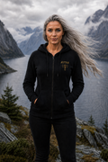 Ladies Zip Up Hoodie Viking Guardian