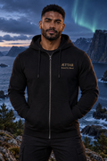 ÆTTAR Men’s Strength Zip-Up Hoodie