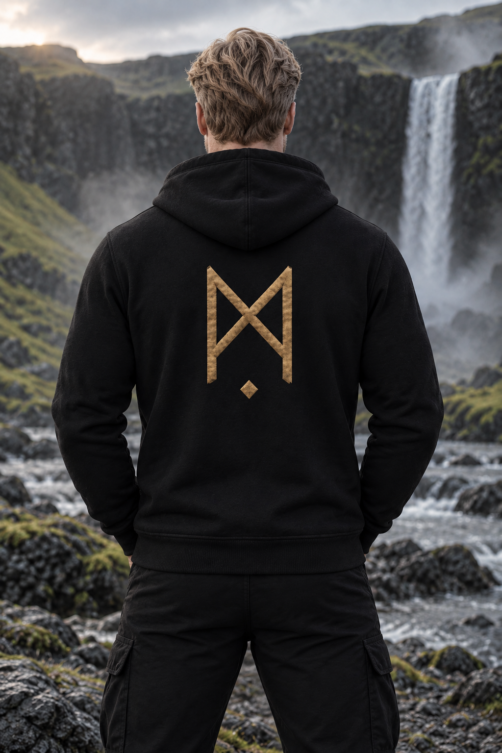 ÆTTAR Men’s Loyality Zip-Up Hoodie