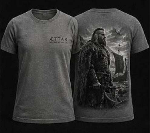 ÆTTAR Viking Print - Men's T-Shirt