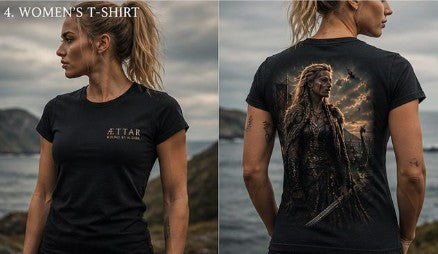 ÆTTAR Viking Print - Women's T-Shirt