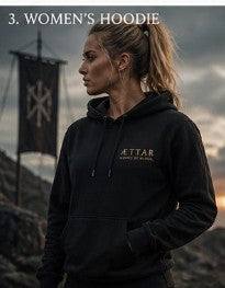 ÆTTAR Viking Print - Women's Hoodie
