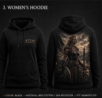 ÆTTAR Viking Print - Women's Hoodie