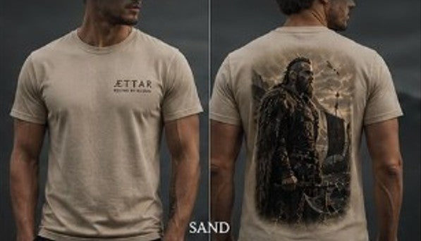 ÆTTAR Viking Print - Men's T-Shirt